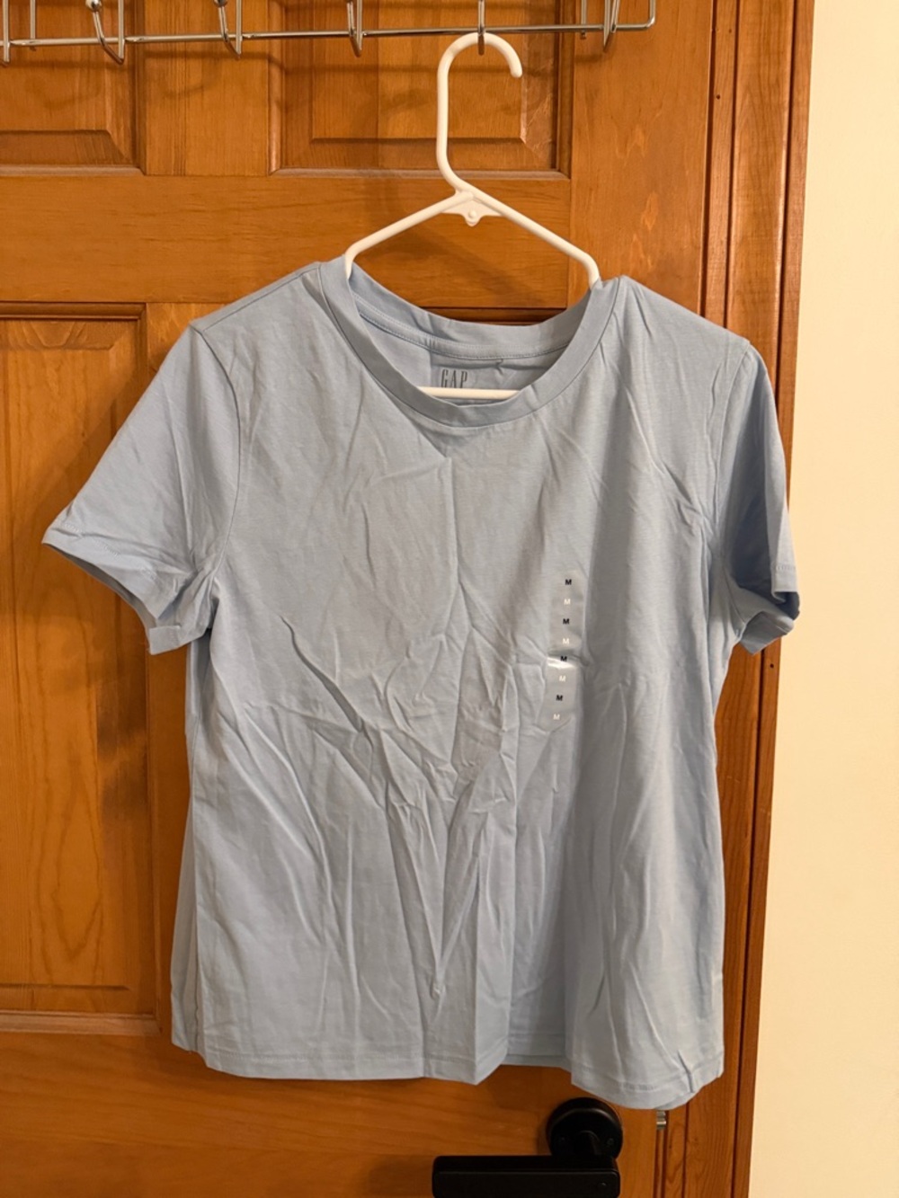 GAP Light Blue Short Sleeve Crewneck Tee